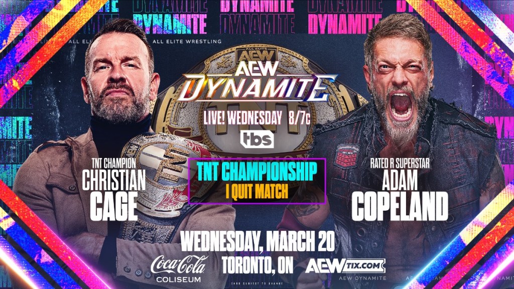 AEW Dynamite Christian Cage Adam Copeland