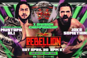 Mustafa Ali vs Jake Something TNA Rebellion