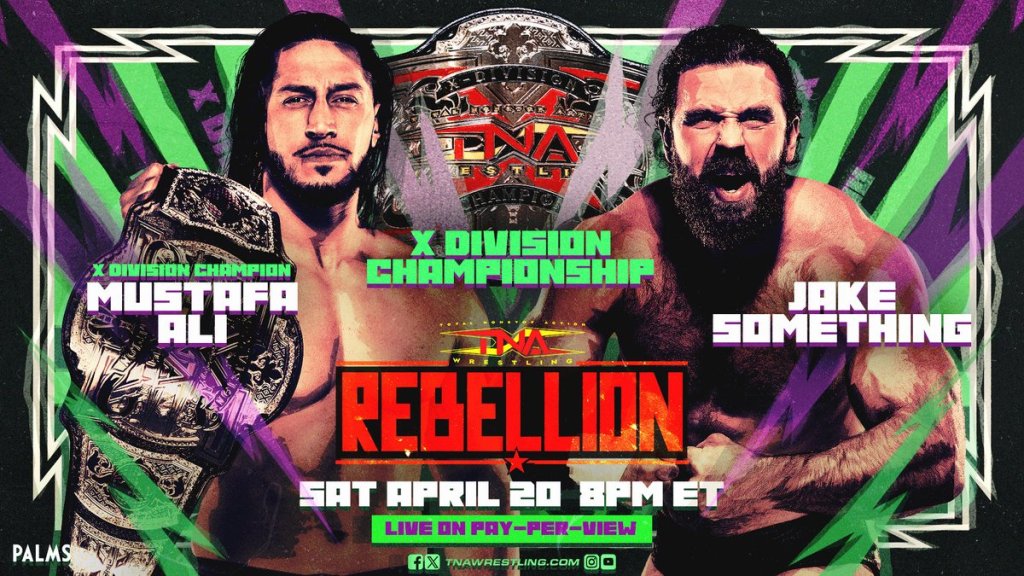 Mustafa Ali vs Jake Something TNA Rebellion