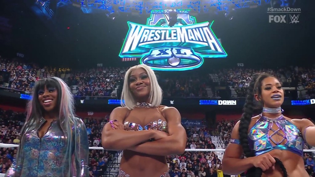 Jade Cargill Bianca Belair Naomi WWE SmackDown