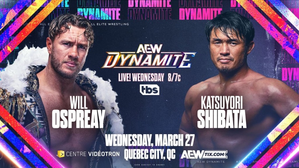 Will Ospreay Katsuyori Shibata AEW Dynamite