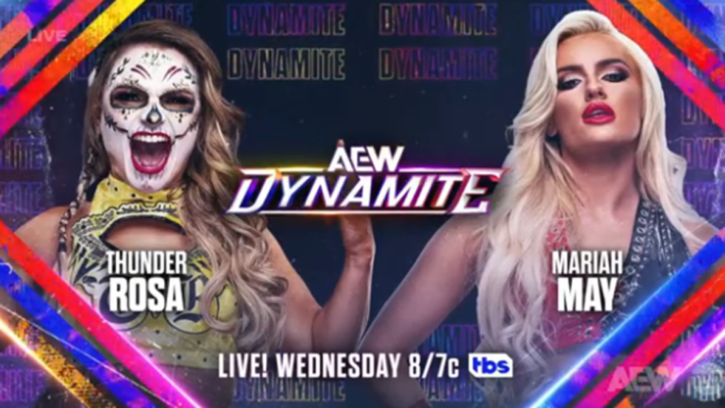 Thunder Rosa vs. Mariah May Added To 4/3 AEW Dynamite, Updated Card