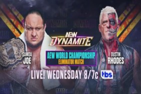 AEW Dynamite Dustin Rhodes Samoa Joe