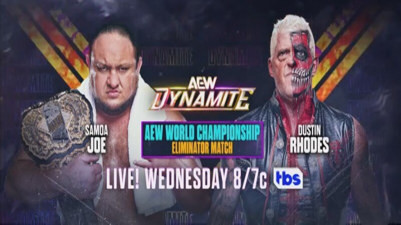 AEW Dynamite Dustin Rhodes Samoa Joe