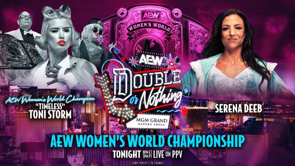 AEW Double or Nothing Toni Storm Serena Deeb