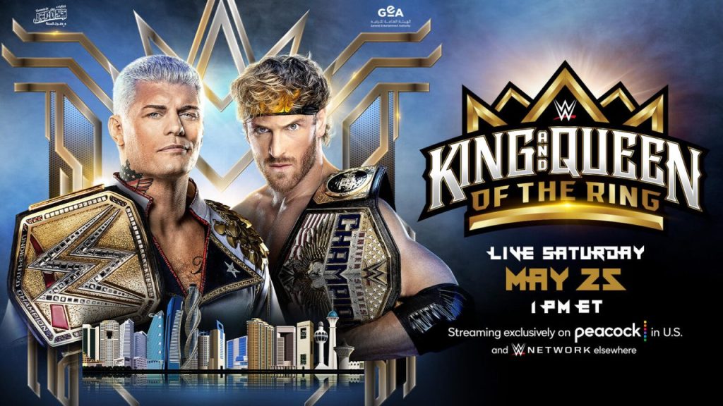 WWE King and Queen of the Ring Cody Rhodes Logan Paul