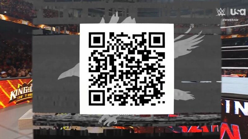 WWE RAW QR Code