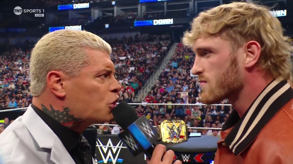 WWE SmackDown Cody Rhodes Logan Paul