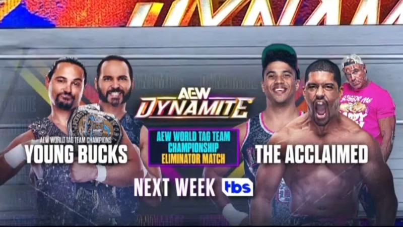 AEW Dynamite Young Bucks The Acclaimed