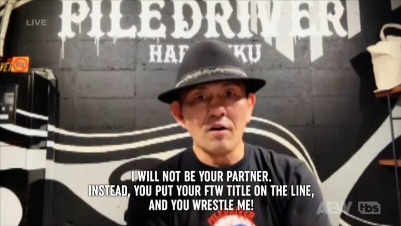 AEW x NJPW Forbidden Door Minoru Suzuki