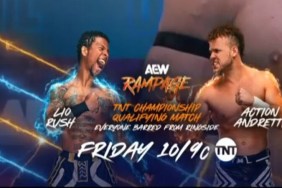 Lio Rush Action Andretti AEW Rampage