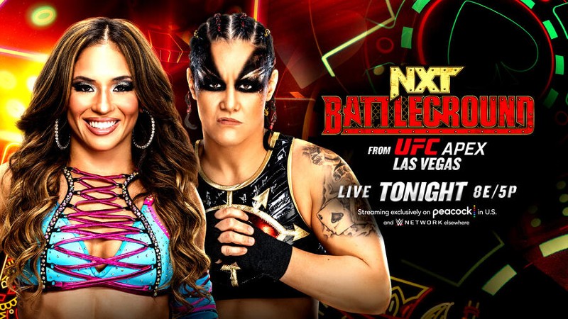 WWE NXT Battleground Lola Vice Shayna Baszler