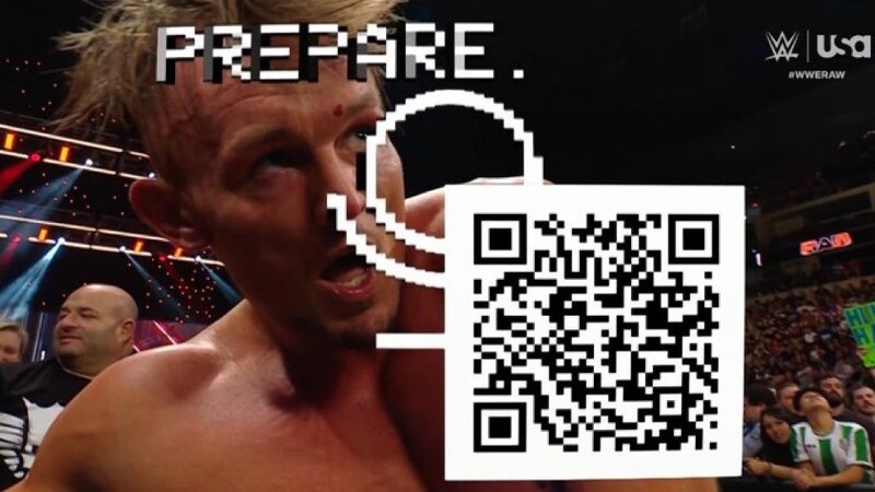 WWE RAW QR Code