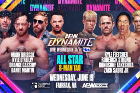 All Star 8-Man Tag Team Match Set For 6/19 AEW Dynamite, Updated Card