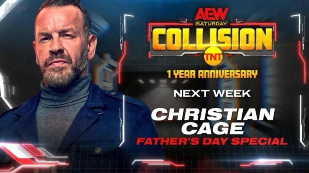 Christian Cage Fathers Day Special & More Announced For 6/15 AEW Collision