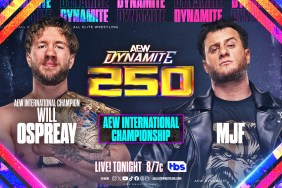 AEW Dynamite 250 Will Ospreay MJF