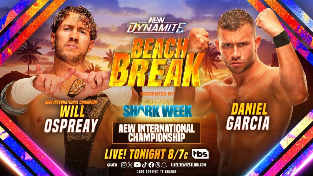 AEW Dynamite Will Ospreay Daniel Garcia