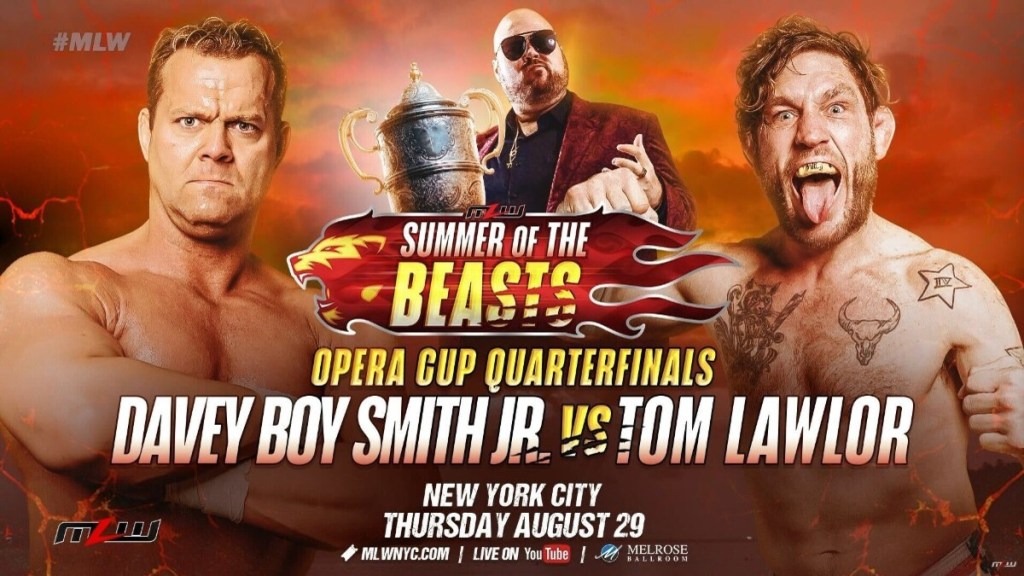 MLW Summer of the Beasts Tom Lawlor Davey Boy Smith