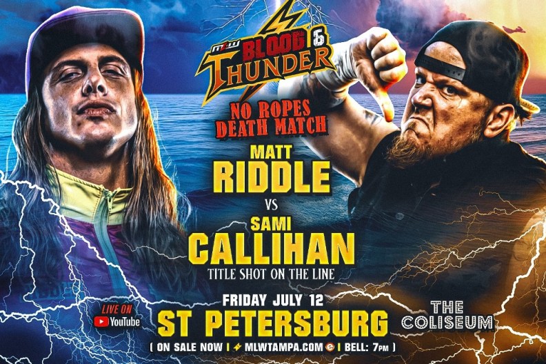 Matt Riddle Sami Callihan MLW