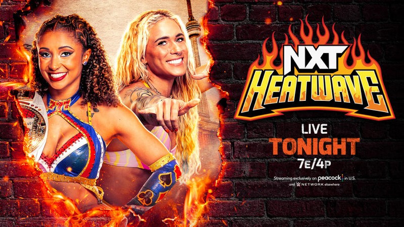 WWE NXT Heatwave Kelani Jordan Sol Ruca