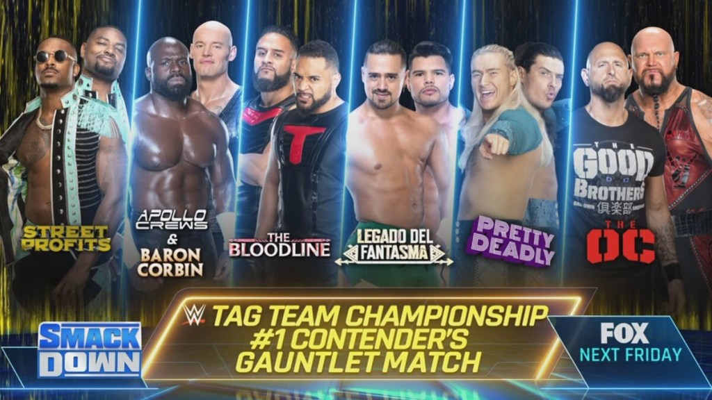 WWE SmackDown The Bloodline The Street Profits Pretty Deadly