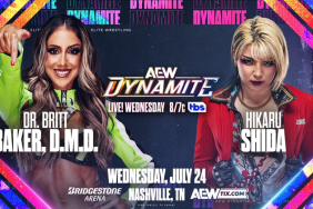 Hikaru Shida vs. Britt Baker Added To 7/24 AEW Dynamite, Updated Card