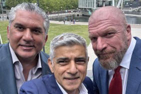 nick khan triple h sadiq khan wwe wrestlemania