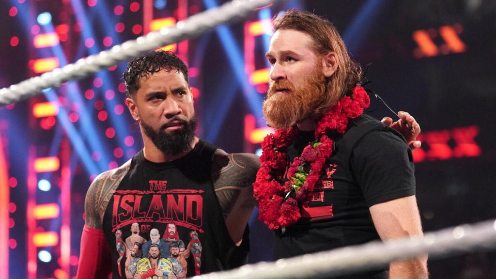 Jey Uso Sami Zayn WWE