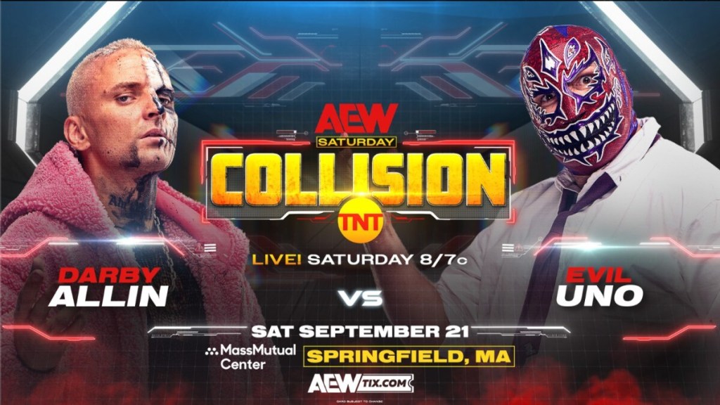 AEW Collision Darby Allin Evil Uno