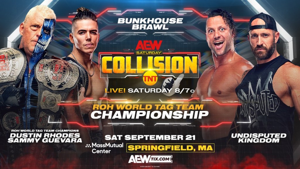 AEW Collision Dustin Rhodes Sammy Guevara Undisputed Kingdom