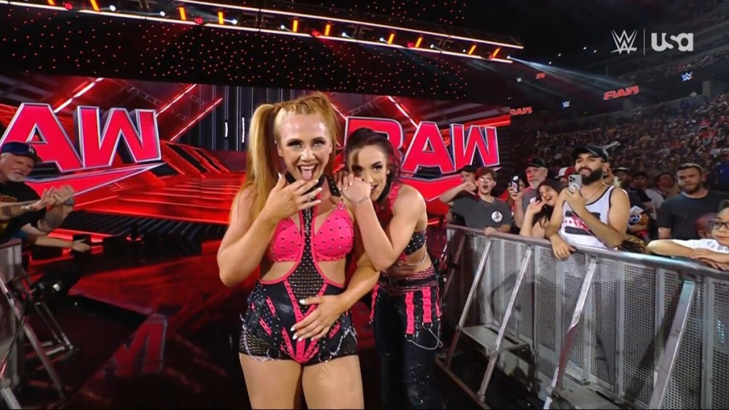 Alba Fyre Isla Dawn WWE RAW