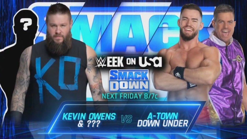 WWE SmackDown Kevin Owens Grayson Waller Austin Theory