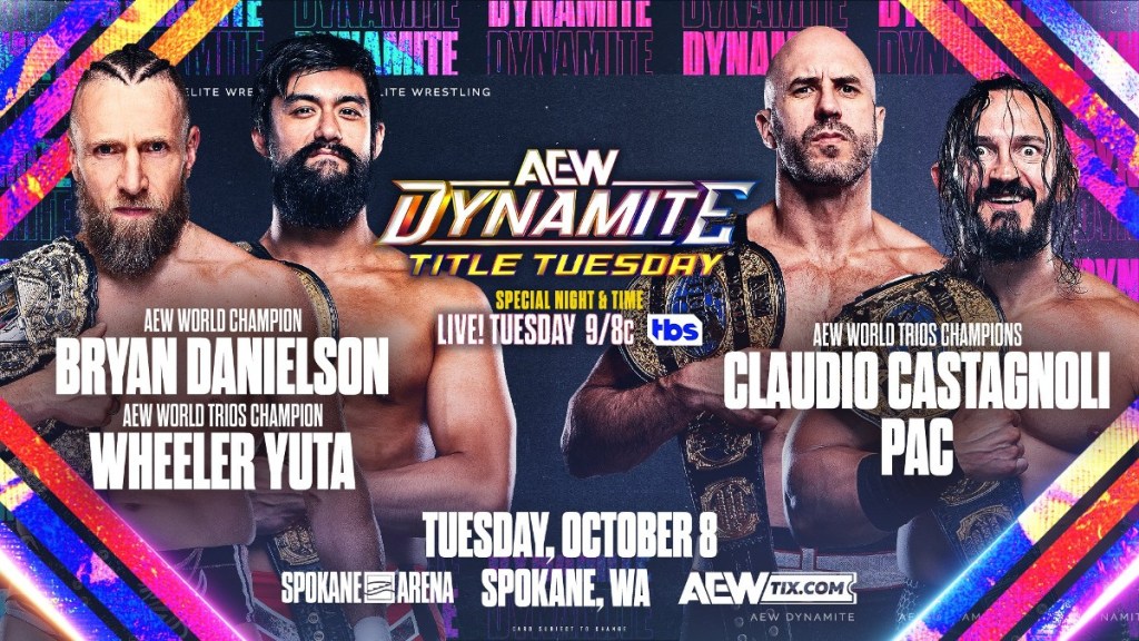 AEW Dynamite Bryan Danielson Wheeler Yuta