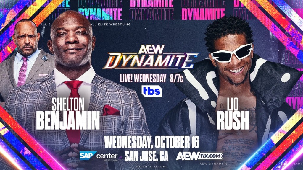 AEW Dynamite Shelton Benjamin Lio Rush