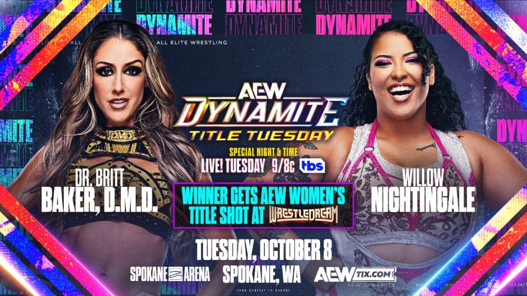 AEW Dynamite britt Baker willow nightingale