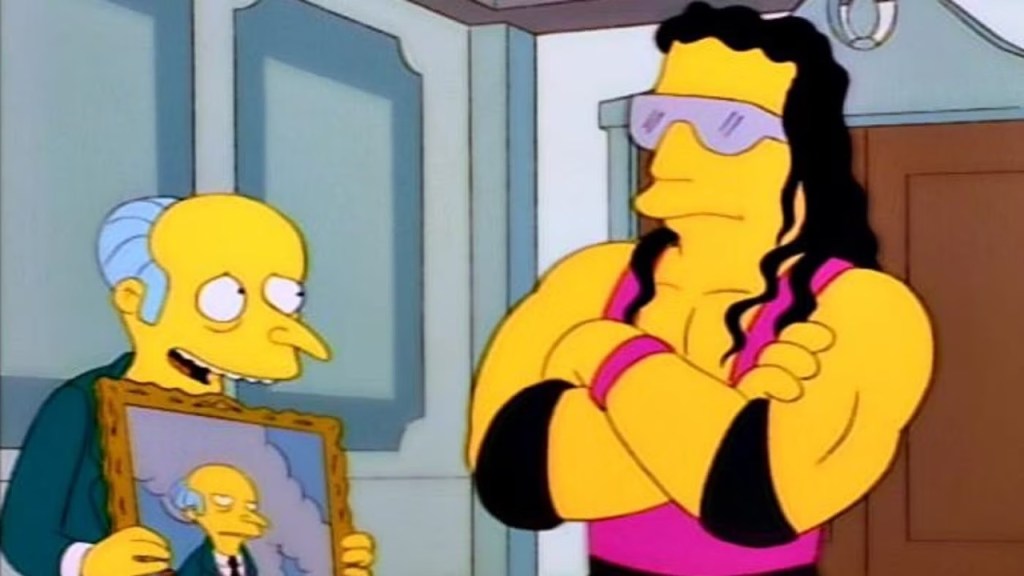 Bret Hart The Simpsons