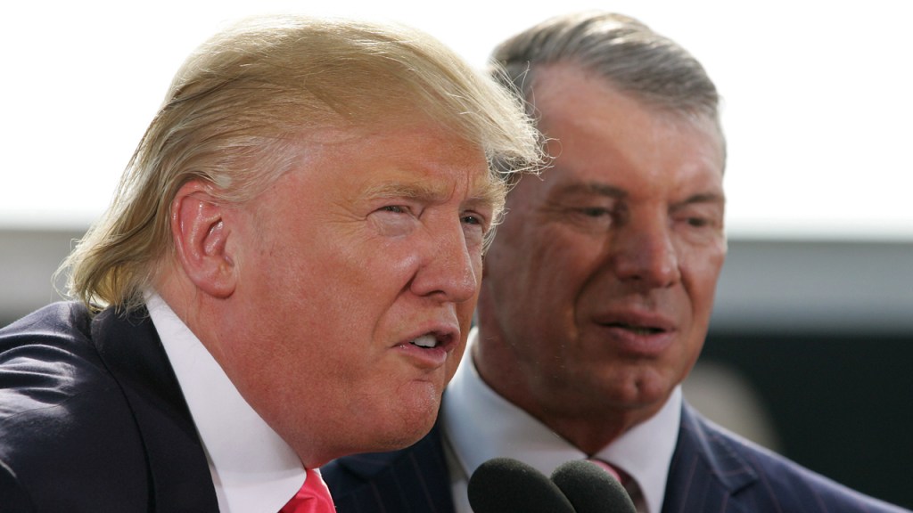 Donald Trump Vince McMahon