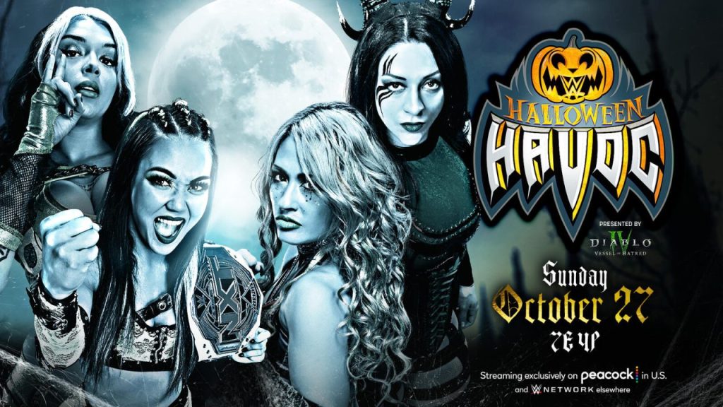 WWE NXT Halloween Havoc Cora Jade Roxanne Perez Giulia Stephanie Vaquer