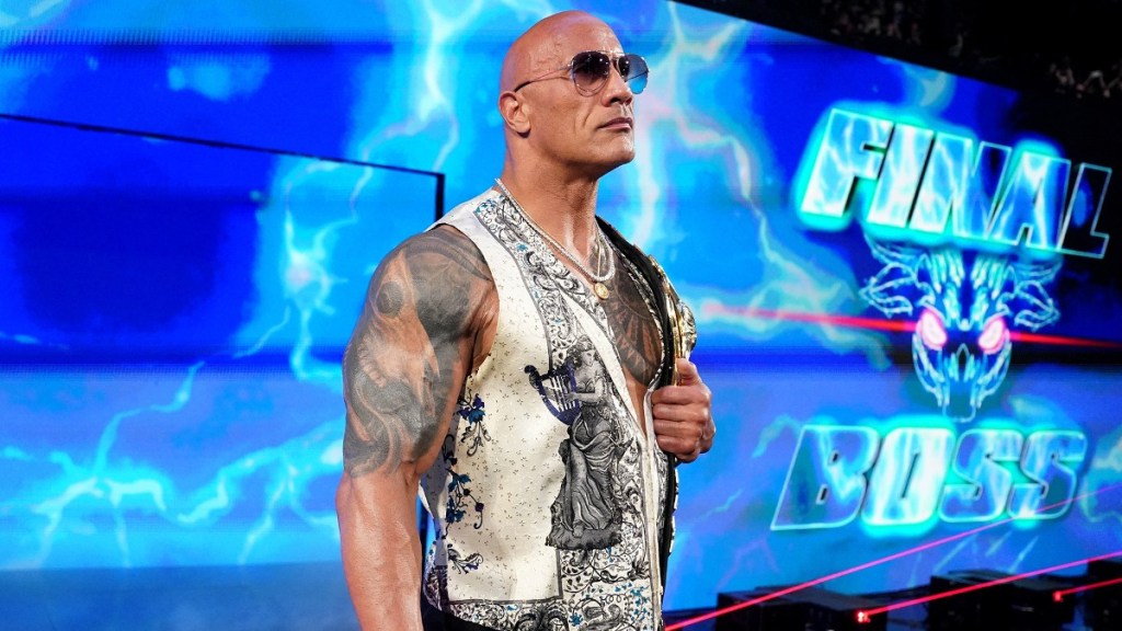 The Rock WWE Bad Blood