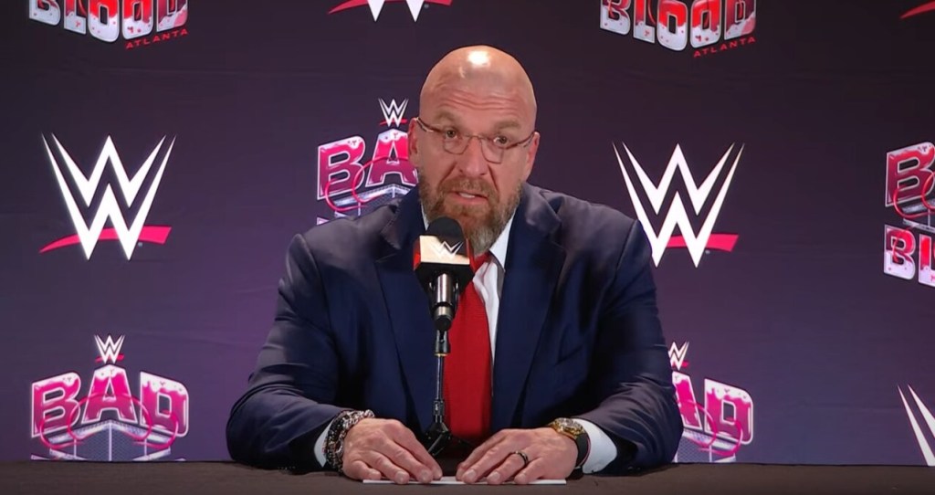 Triple H WWE Bad Blood