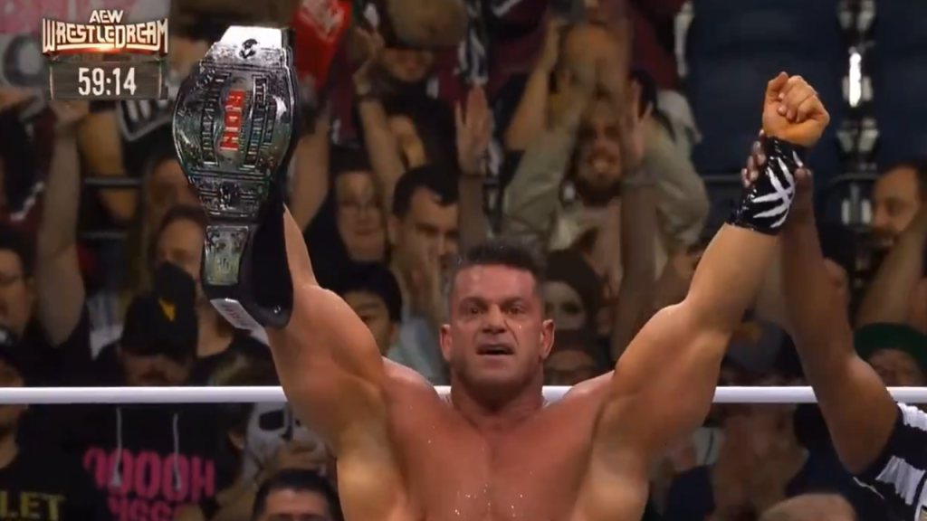 Brian Cage Wins ROH TV Championship At AEW WrestleDream