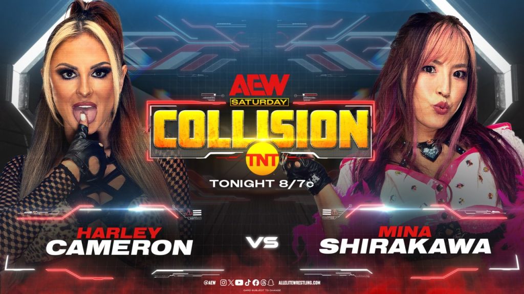 AEW Collision Harley Cameron Mina Shirakawa