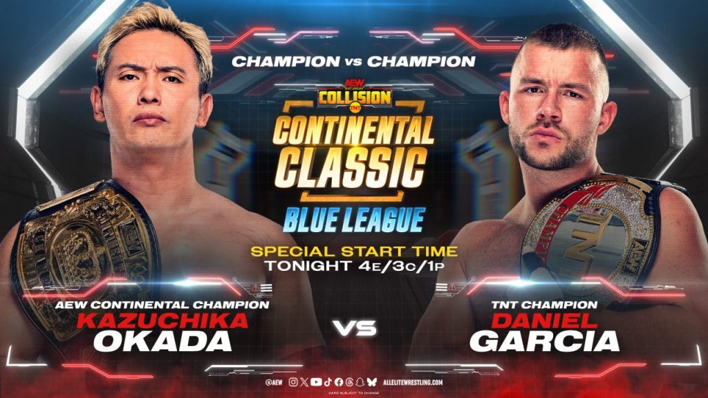 AEW Collision Kazuchika Okada Daniel Garcia