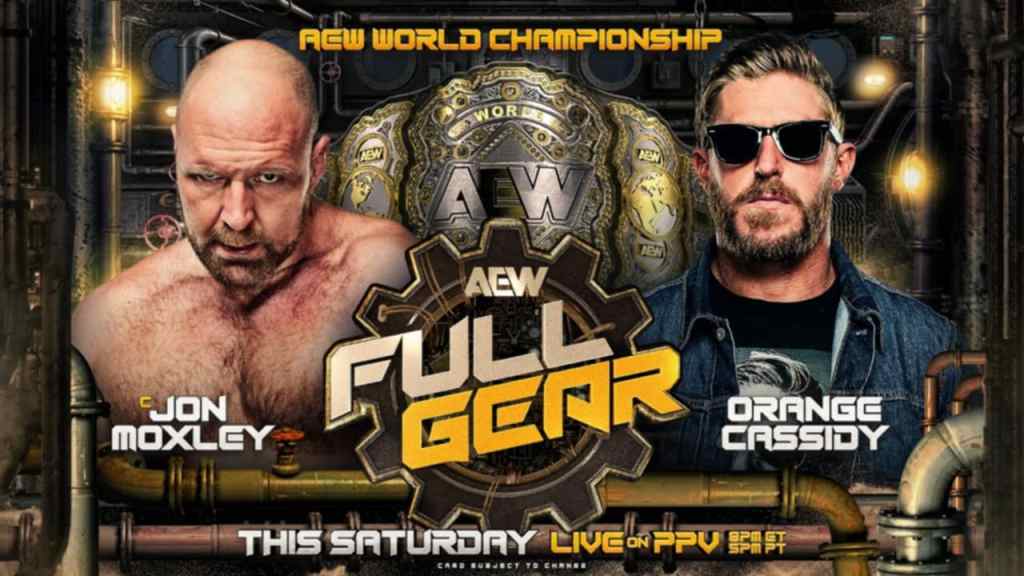 AEW Full Gear Jon Moxley Orange Cassidy