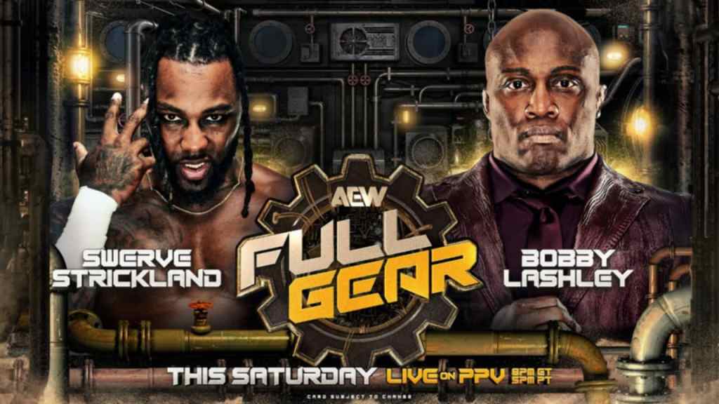 AEW Full Gear Swerve Strickland Bobby Lashley