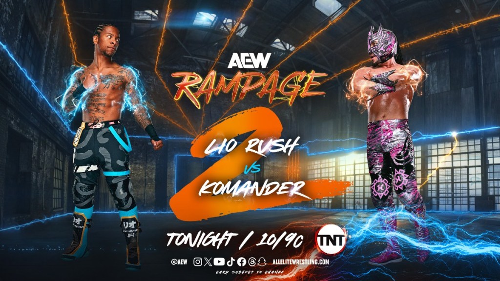 AEW Rampage Lio Rush Komander