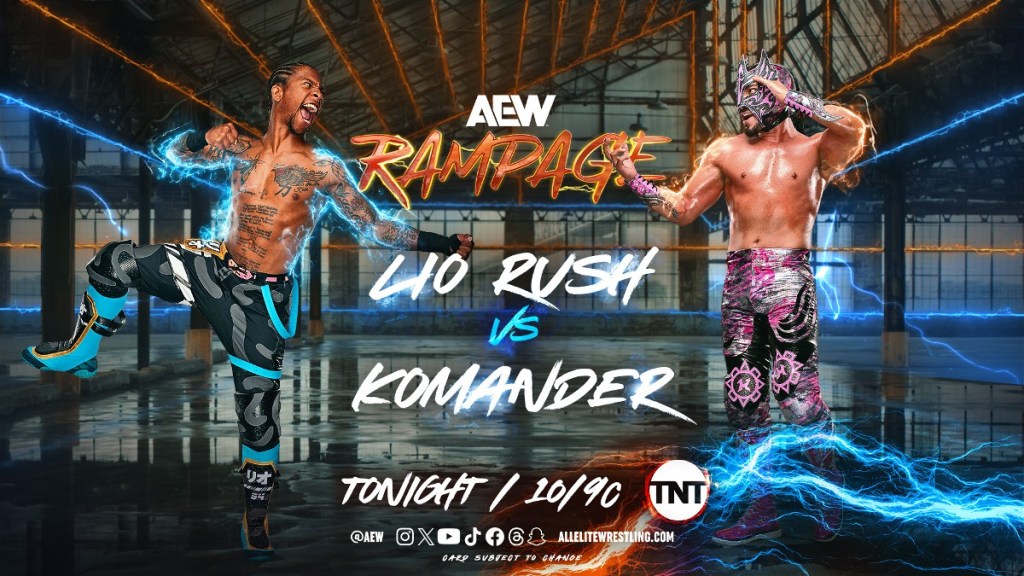 AEW Rampage Lio Rush Komander