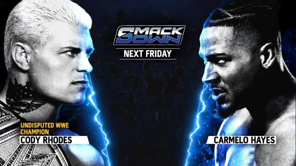 Cody Rhodes Carmelo Hayes WWE SmackDown