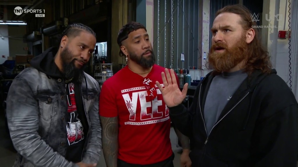 Sami Zayn The Usos WWE RAW