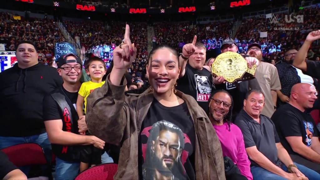 Vanessa Hudgens WWE RAW